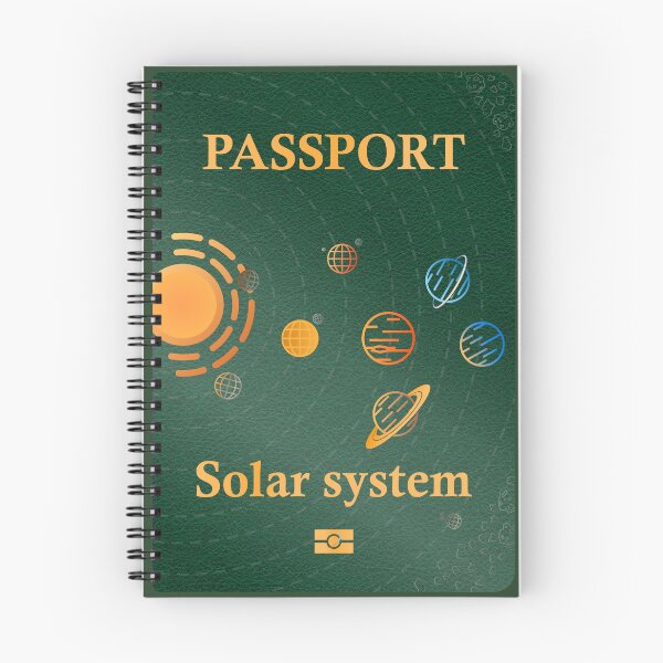 Item preview, Passport - Solar system - Green designed and sold by jc007.