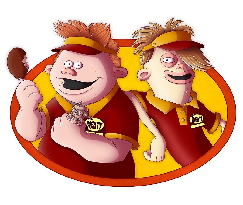 "Mr. Meaty" by MacTonight | Redbubble