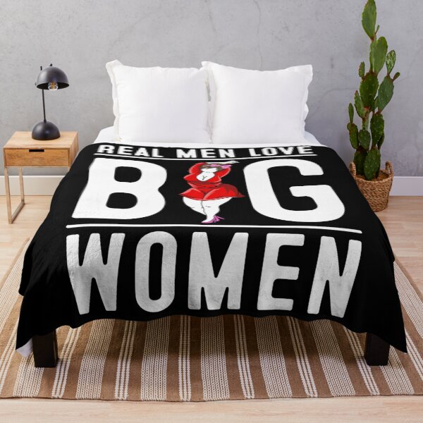 Item preview, Funny Real Men Love Big Women Gift For Chubby Fat Girl Teen designed and sold by leshiarivers.
