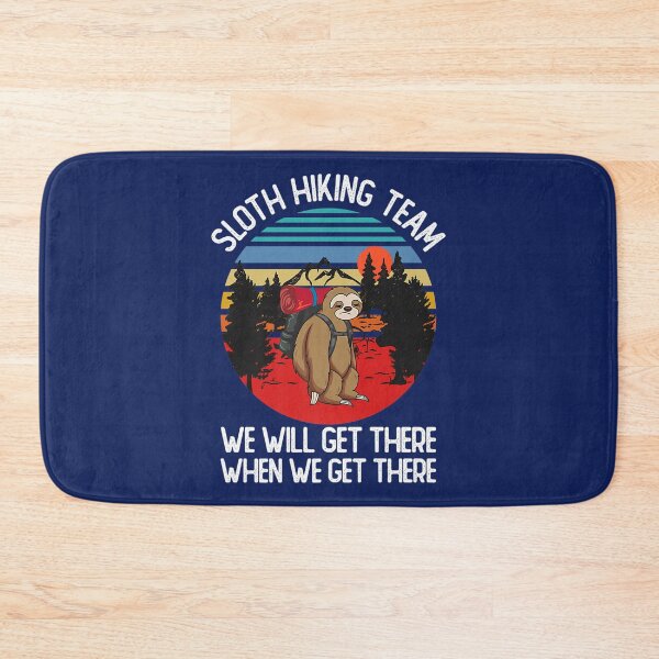 Item preview, Sloth Hiking Team We Will Get There Retro Vintage Premium designed and sold by ZuyTemmm.