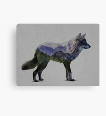 Mountain Wolf Canvas Print