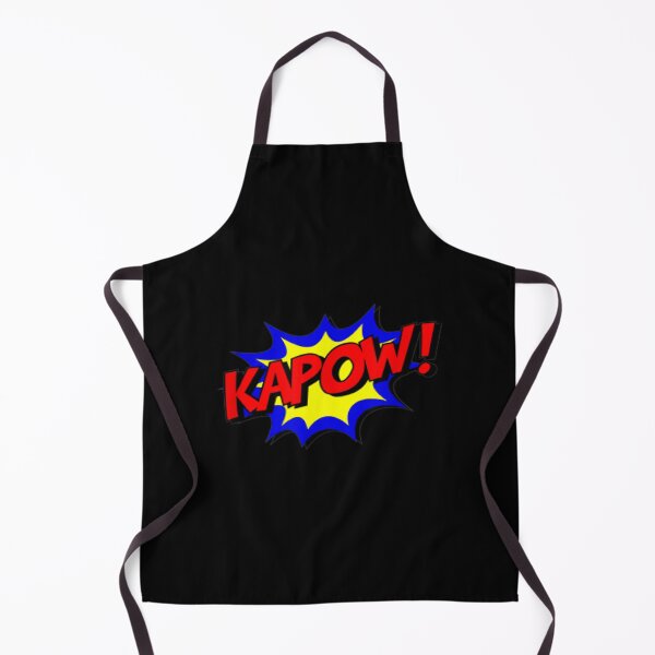 Artikelvorschau, Kapow Comic-Cartoon-Superheld-Art-T-Shirt Wesentliches T-Shirt entworfen und verkauft von lelaalicesr.