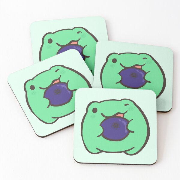Item preview, Frog with a blueberry designed and sold by IcyBubblegum.