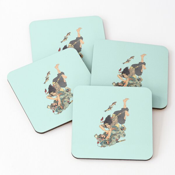 Item preview, Utagawa Kuniyoshi - Fighting Under Water 1856 designed and sold by portokalis.