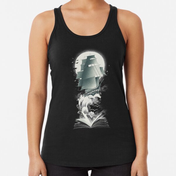 Book of Adventures Racerback Tank Top