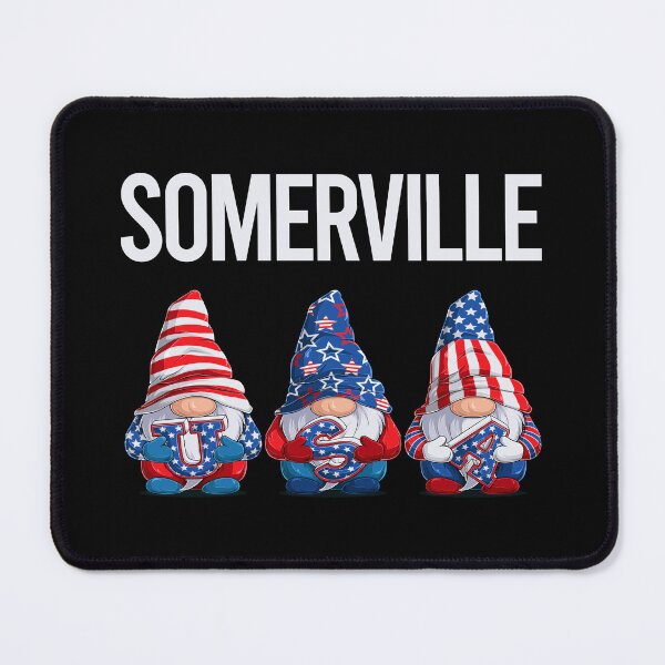 Item preview, Happy USA Gnomes Somerville designed and sold by xaviajames9.