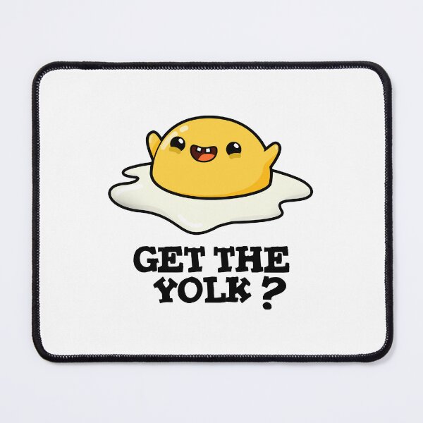 Item preview, Get The Yolk Funny Egg Joke Puns  designed and sold by punnybone.