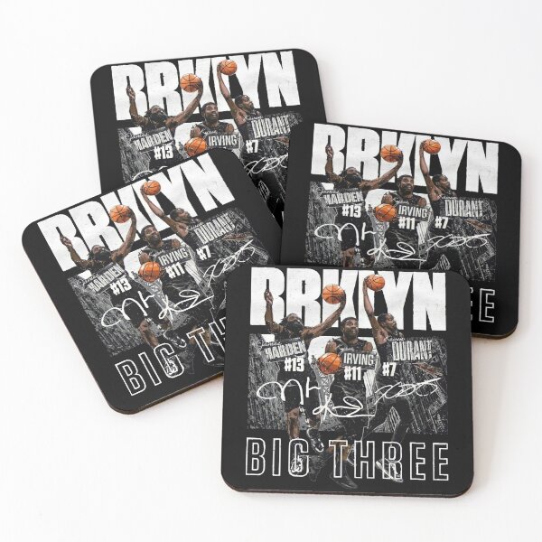 Item preview, Big Three for Brooklyn Nets  designed and sold by EriThompson.