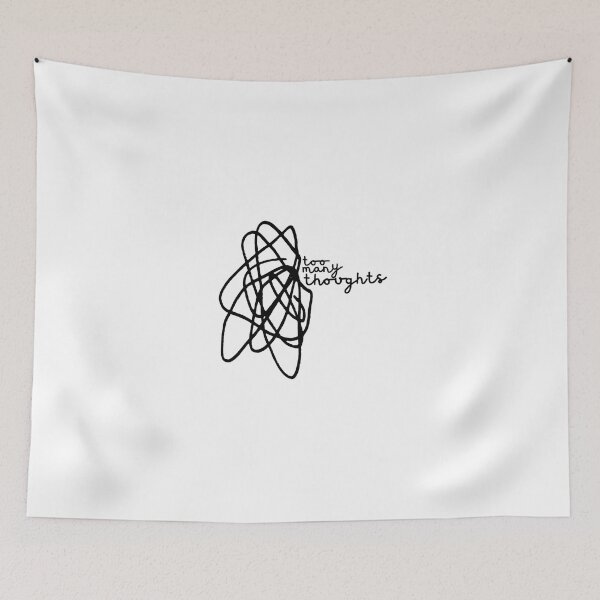 Item preview, Too many thoughts  designed and sold by Lavannya.