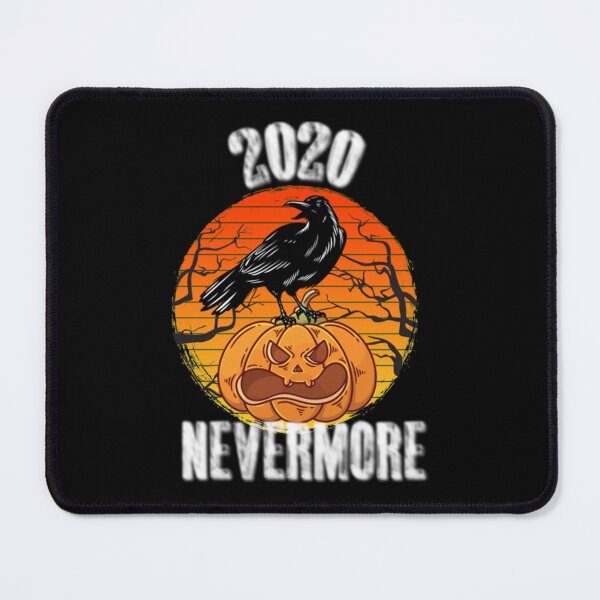 Item preview, 2020 Never More - Raven on a Pumpkin with Vintage Sunset designed and sold by XperienceShop.