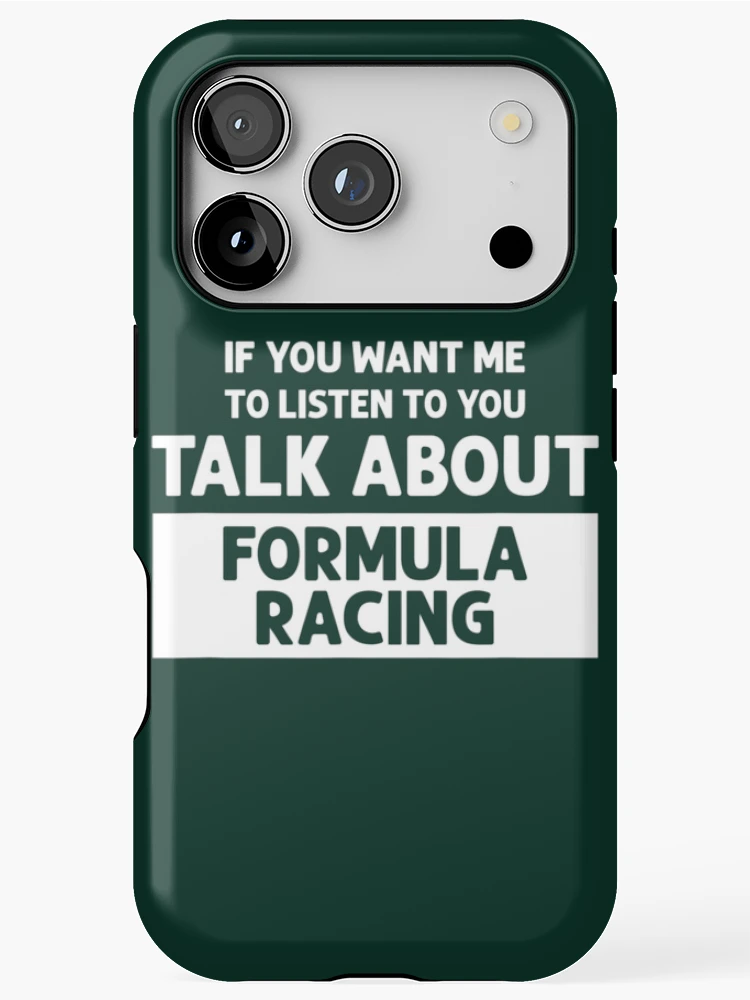 Thumbnail 1 of 4, iPhone Case, Talk About Formula Racing Formula Racing designed and sold by IchanKira.