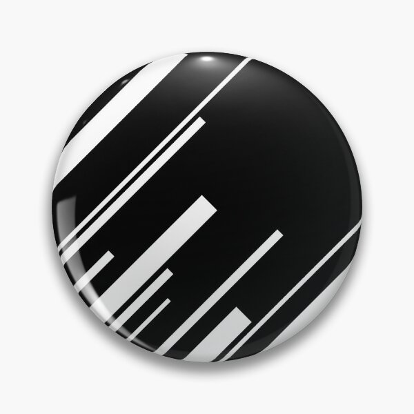 Item preview, Diagonals - White on Black  designed and sold by LAEC-Shop.