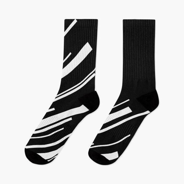 Item preview, Diagonals - White on Black  designed and sold by LAEC-Shop.