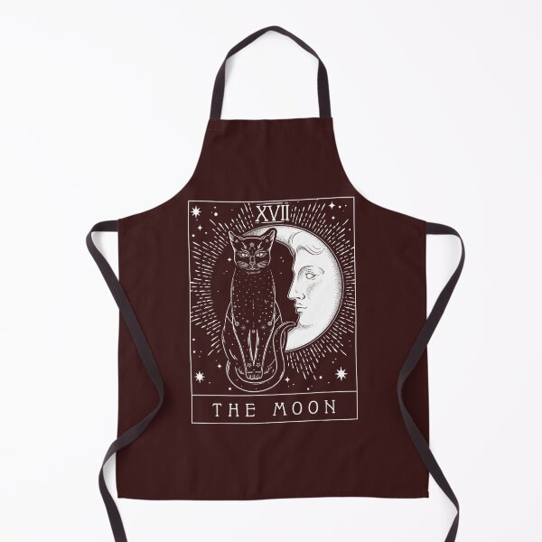 Item preview, Tarot Card Crescent Moon And Cat designed and sold by IchanKira.
