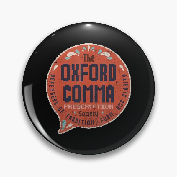 Item preview, Team Oxford Comma Grammar And Punctuation designed and sold by IchanKira.