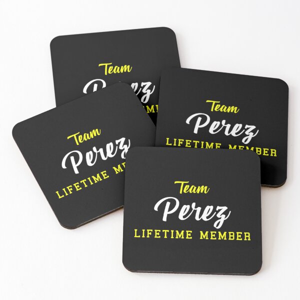 Item preview, Team Perez Lifetime Member Surname Birthday Wedding Name Day designed and sold by IchanKira.