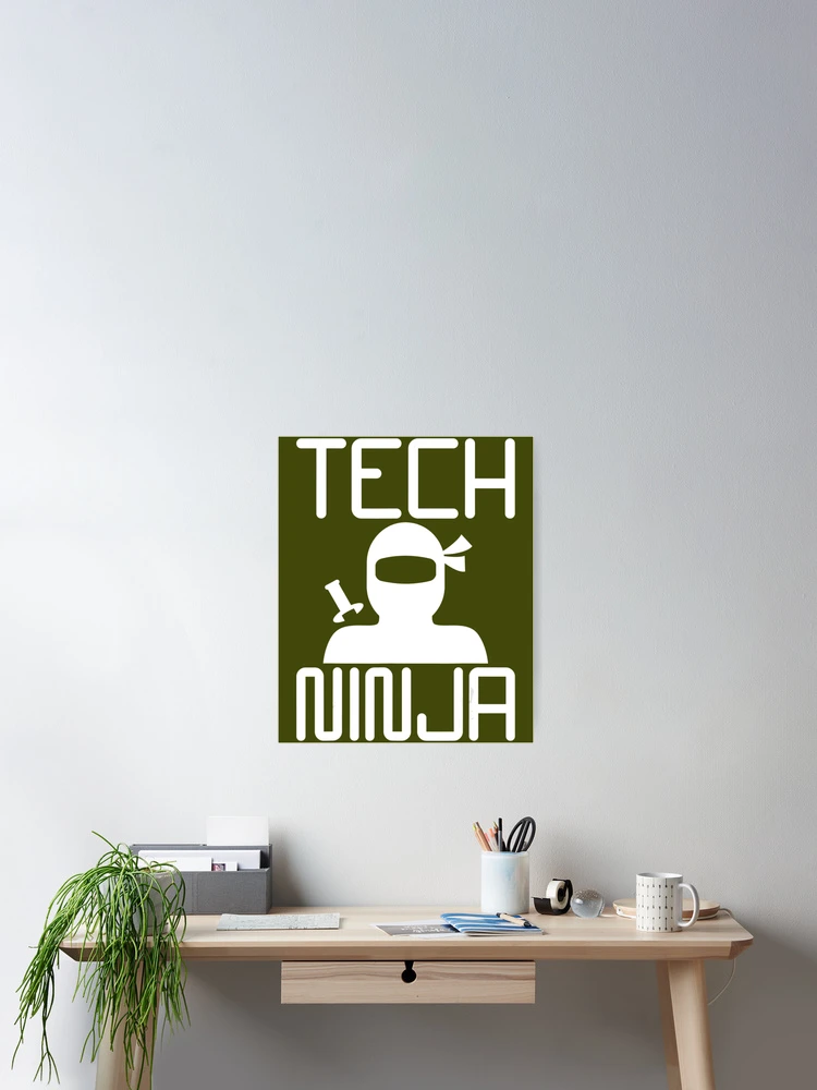 Thumbnail 2 of 3, Poster, Tech Ninja Computer Technical Coding Developer designed and sold by IchanKira.