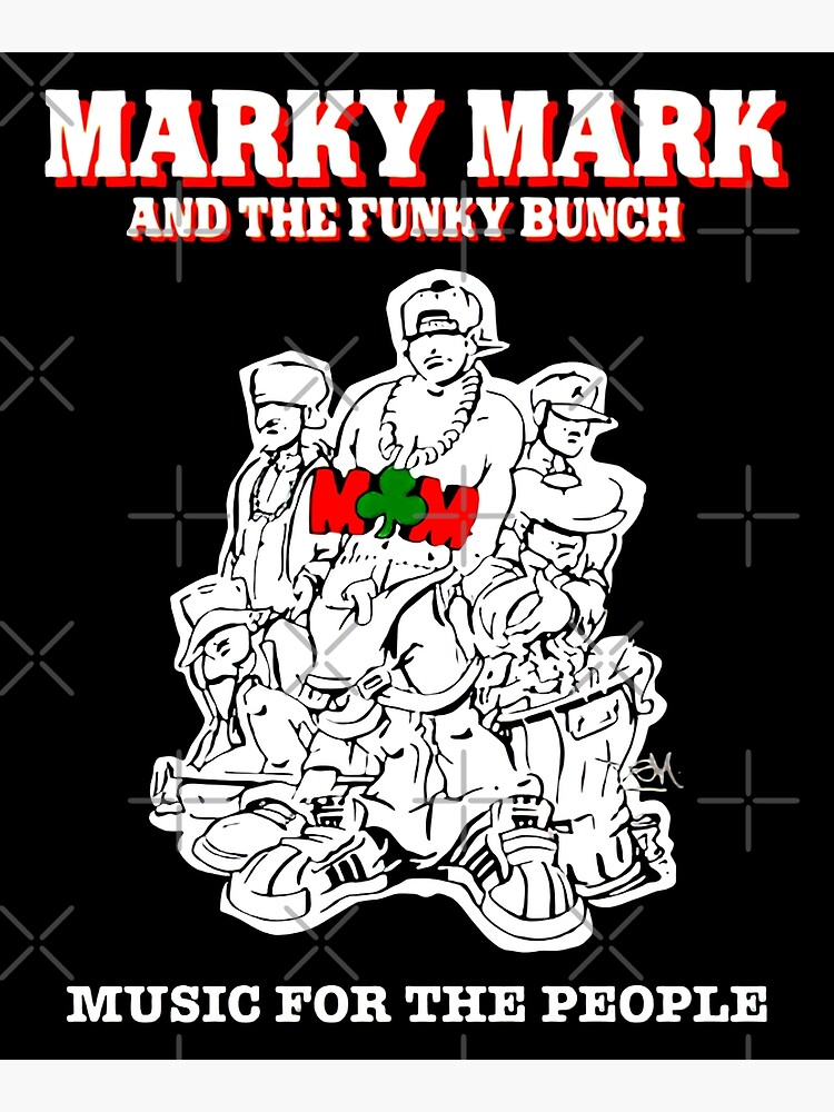 Márký Márk And The Funky Bunch 90s Premium Matte Vertical Poster sold