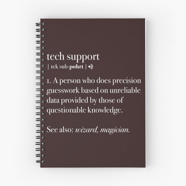Item preview, Tech Support Definition Computer Geek Programmer designed and sold by IchanKira.
