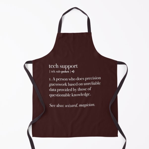 Item preview, Tech Support Definition Computer Geek Programmer designed and sold by IchanKira.
