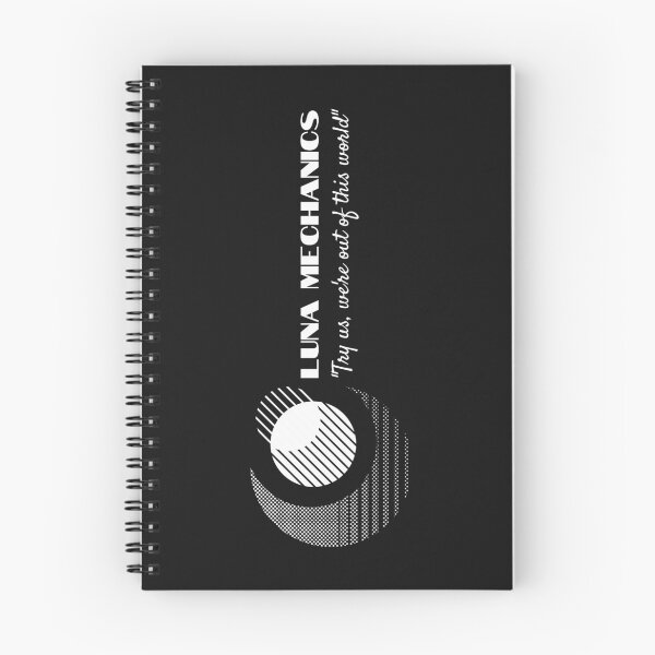 Item preview, Luna Mechanics - white logo designed and sold by teaandcraft.