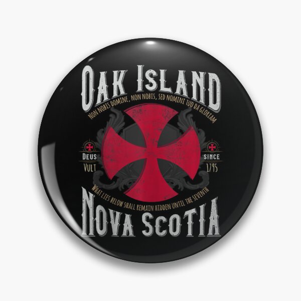 Item preview, Templar Cross Oak Island Nova Scotia designed and sold by IchanKira.