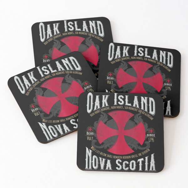 Item preview, Templar Cross Oak Island Nova Scotia designed and sold by IchanKira.