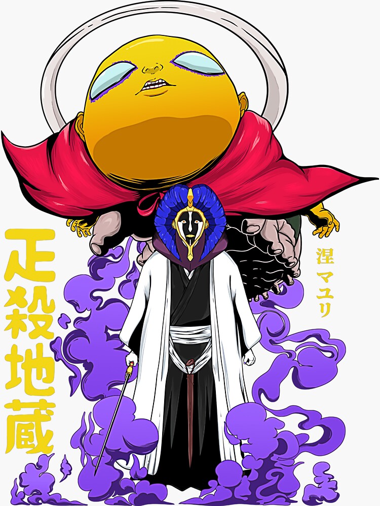 "Bleach Ashisogi Jizo" Sticker for Sale by nalirnwell Redbubble