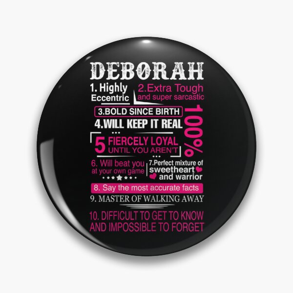 Item preview, Ten Facts About Women Deborah First Name designed and sold by IchanKira.