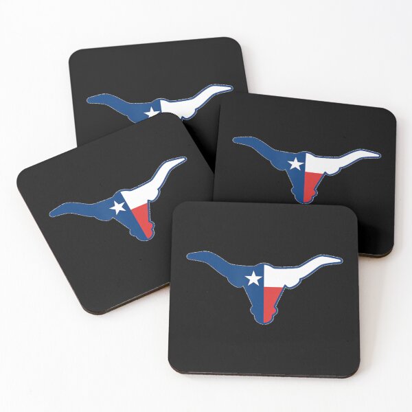 Item preview, Texas Flag On Longhorn Silhouette designed and sold by IchanKira.