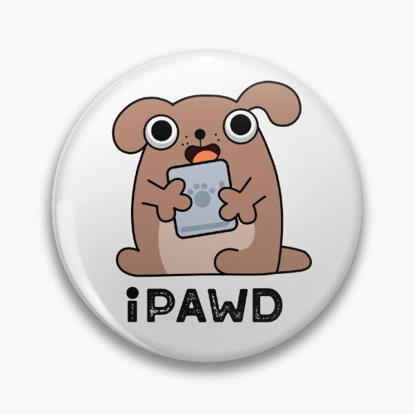 Artikelvorschau, iPawd Cute Doggie Tablet Wortspiel entworfen und verkauft von punnybone.