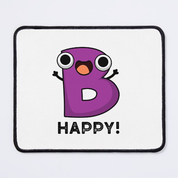 Item preview, B Happy Funny Alphabet Puns designed and sold by punnybone.