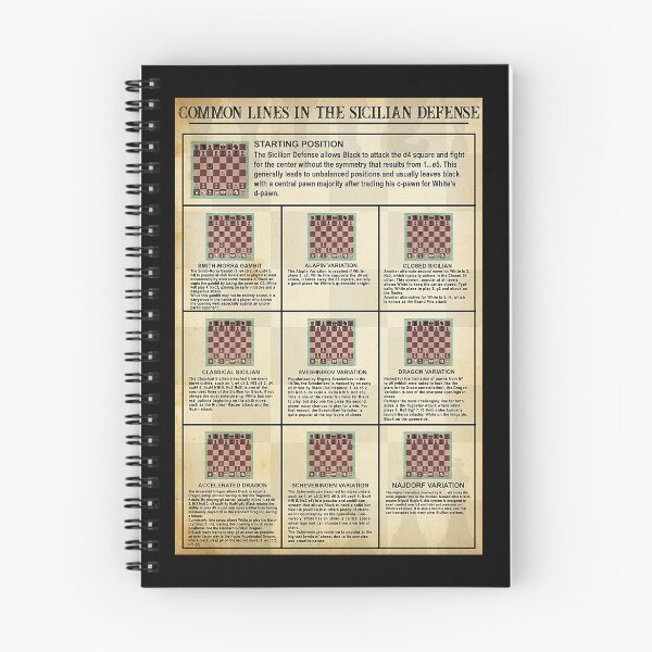 Item preview, Chess Common Lines In The Sicilian Defense   designed and sold by cevyl49.