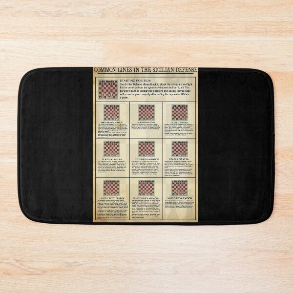 Item preview, Chess Common Lines In The Sicilian Defense   designed and sold by cevyl49.