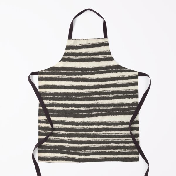Item preview, Horozontal black striped pattern - abstract minimal caligraphy art designed and sold by patterncrow.