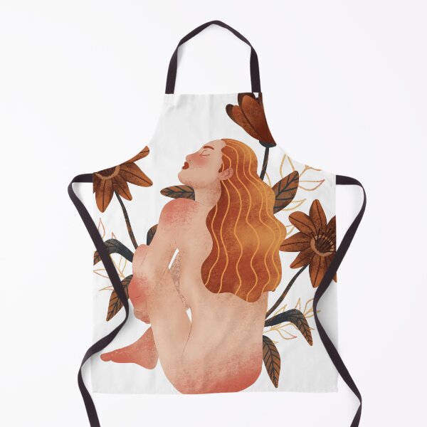 Item preview, Female Sitting on Flowers Abstract Art designed and sold by Ravindu1997.