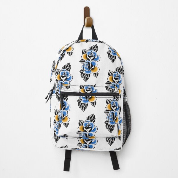 Item preview, Fkj tattoo flash blue roses designed and sold by franckfkj.