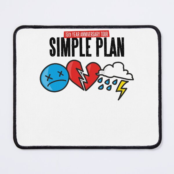 Item preview, Simple Plan Merchant 15th year anniversary tour designed and sold by EriThompson.