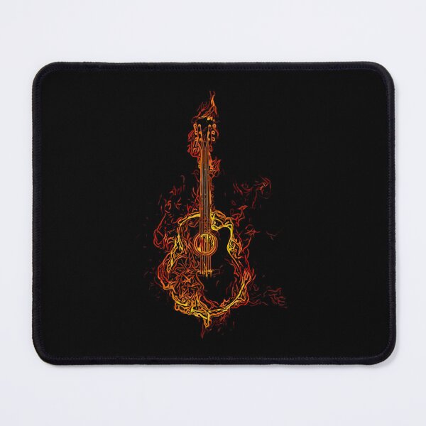 Item preview, Flaming Guitar designed and sold by GottliebLesley.