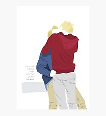SKAM - Evak kissing (Season 4) Photographic Print