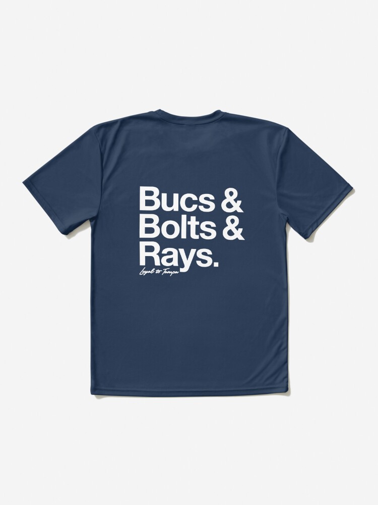 Bucs Bolts Rays Loyal To Tampa Shirt Active T-Shirt for Sale by  SchultZvang