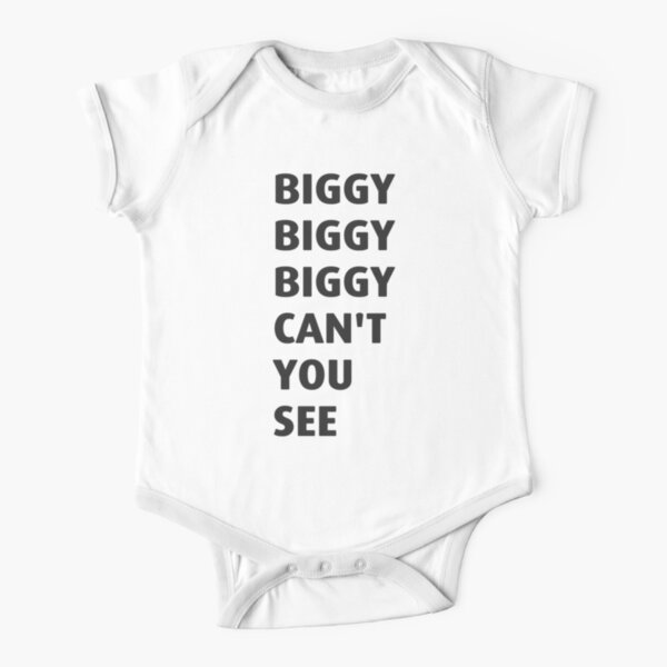 Biggie Smalls Lyrics Short Sleeve Baby One-Piece for Sale