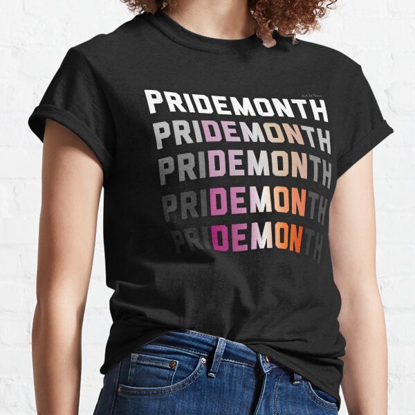 Pridemonth lesbian Classic T-Shirt