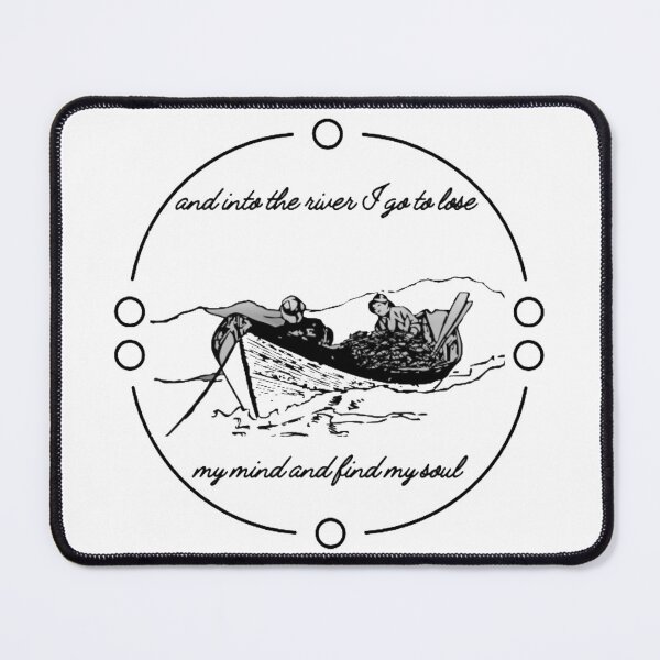 Item preview, fishing and into the river i go to lose my mind and find my soul designed and sold by celadonshop.