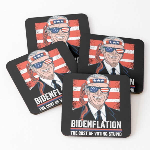 Item preview, Bidenflation The Cost Of Voting Stupid Anti Biden designed and sold by retrodesigner14.