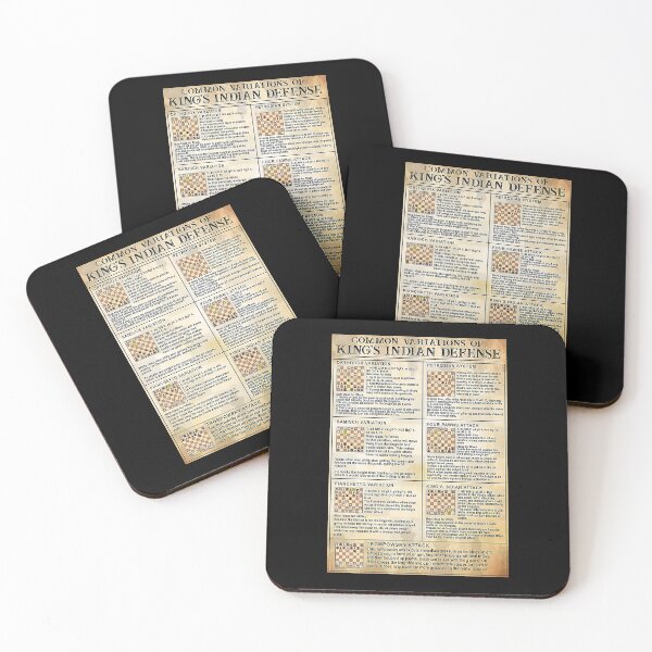 Item preview, Chess Common Variations Of King's Indian Defense  designed and sold by cevyl49.