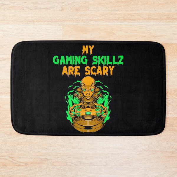 Item preview, My Gaming Skills Are Scary. Gamer´s Halloween designed and sold by Rebel-Design.