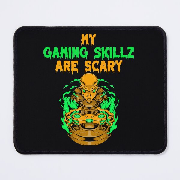 Item preview, My Gaming Skills Are Scary. Gamer´s Halloween designed and sold by Rebel-Design.