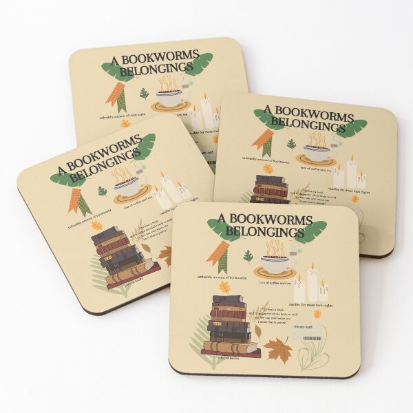Item preview, A Bookworms Belongings designed and sold by MadameHiro.
