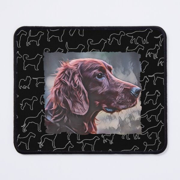 Item preview, Irish Setter Grey Background designed and sold by Heathermarie321.